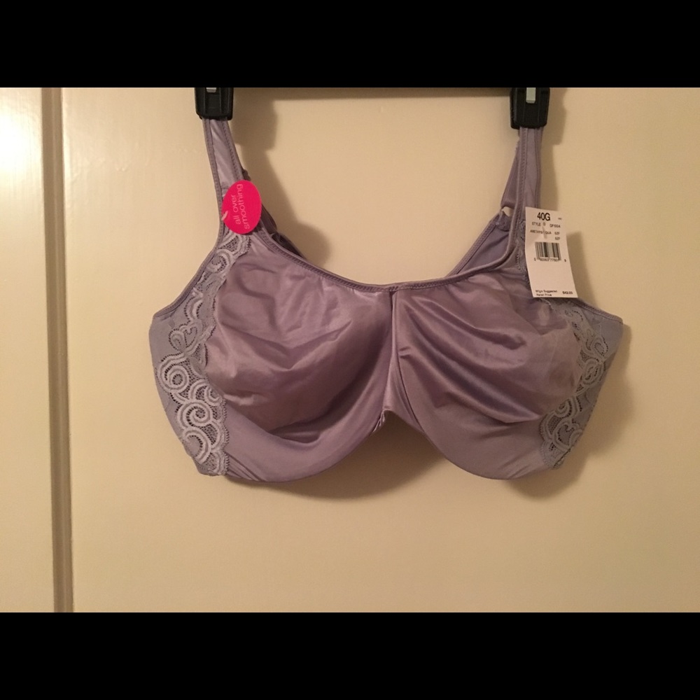 2/$30 Bali 40g amethyst underwire bra